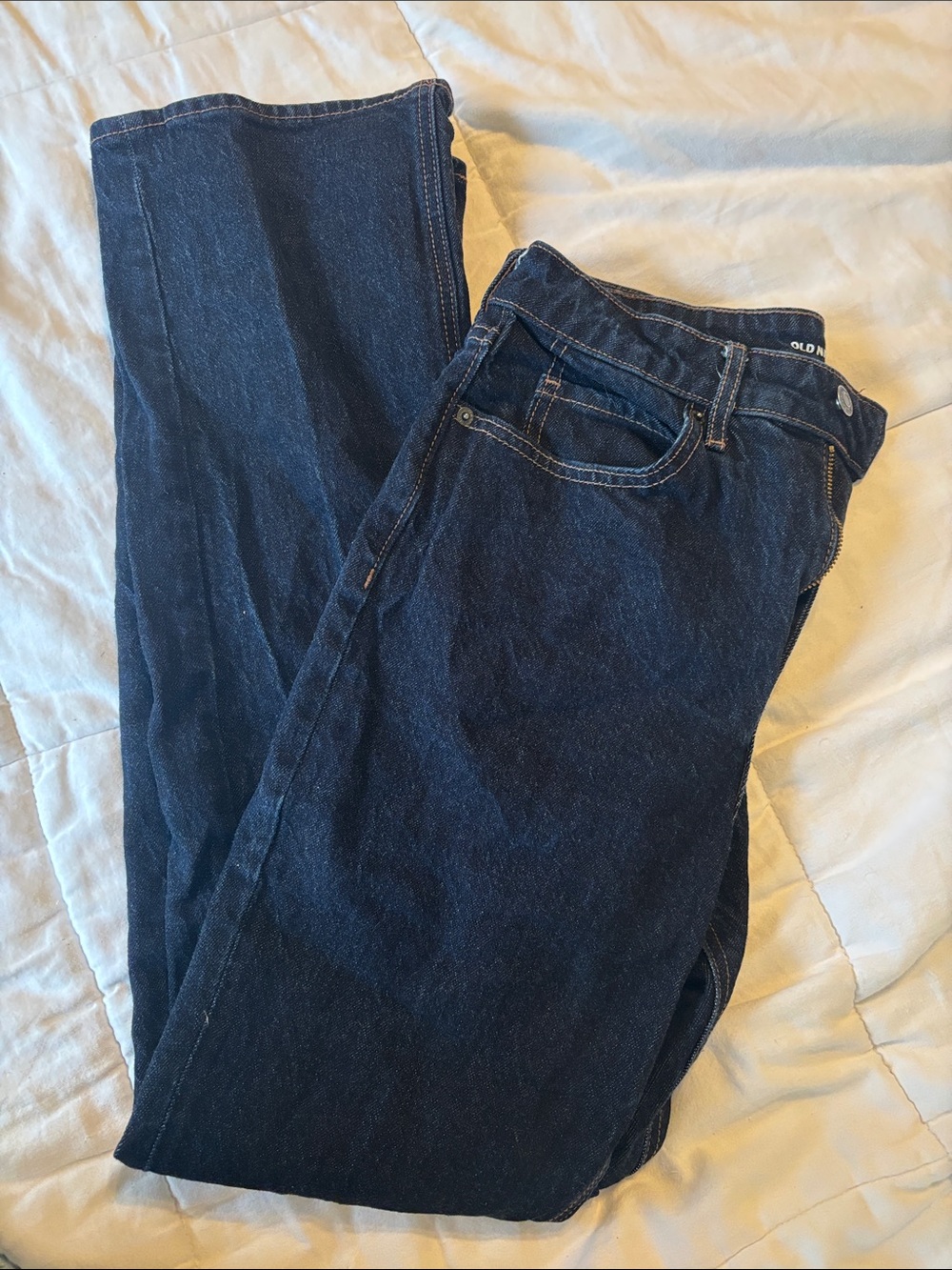 Old Navy dark denim baby bootcut Jeans 6
